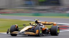 Norris tops British Grand Prix first practice