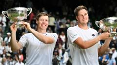 Britain’s Patten wins ‘special’ Wimbledon doubles title