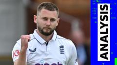 'The future looks bright' - Vaughan praises Atkinson's fine bowling