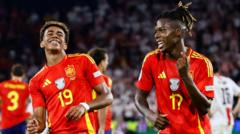 Lamine Yamal dan Nico Williams, anak-anak migran yang menjadi bintang Spanyol di Euro 2024