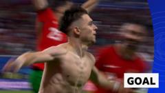 Conceicao scores late winner for Portugal