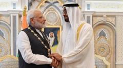 भारत, युएई, सौदी अरेबिया