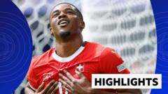 Highlights: Switzerland make winning start against Hungary