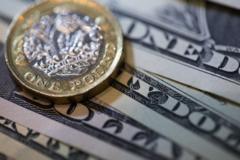 Pound hits highest level against dollar for a year