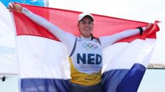 Bouwmeester most decorated female Olympic sailor