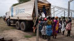 The WFP announced that it would stop distribution of food last month