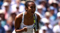 Fernandez ends Keys' title defence to reach Eastbourne final