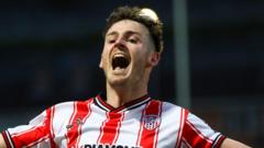 Derry City up to third after St Pat's Athletic win