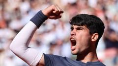 Alcaraz overcomes Zverev to land first French Open title