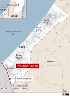 Israel extends control of Gaza's entire land border