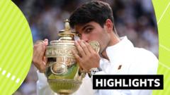 Alcaraz beats Djokovic to retain Wimbledon title