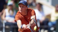 Sinner beats Dimitrov to reach French Open semis