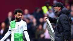 If I speak there will be fire - Salah on Klopp row