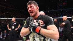 UFC Manchester in pictures: Bisping’s 4am battle & rise of ‘Rocky’