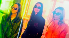 Haim pictured at BBC New Broadcasting House in 2025.