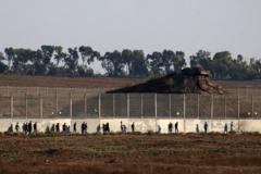 israil gazze sınırı