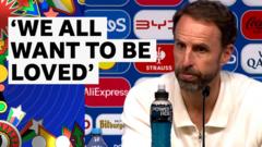 ‘We all want to be loved’ – Southgate on criticism