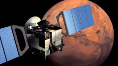 Bir sanatçı tarafından hazırlanan ve ESA tarafından yayımlanan Mars görseli