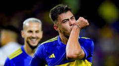 Chelsea sign £15m Boca Juniors defender Anselmino