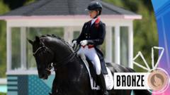 GB's Fry wins individual dressage bronze