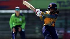 Ireland beaten by Sri Lanka in T20 opener