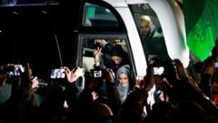 Prisioneros palestinos liberados