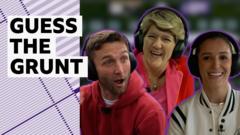 ‘He sounds in pain!’ BBC Sport’s Wimbledon pundits guess tennis grunts