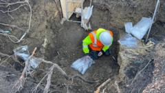 Thousand-year-old skeletons found in hotel garden