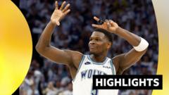 Timberwolves thrash Nuggets to take series to decider