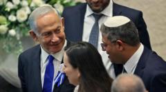 Binyamin Netanyahu ve Itamar Ben-Gvir