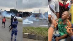Lagos Police Beat, Tear Gas Disabled Athletes During Protest 