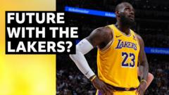 ‘I’m not going to answer that’ – James on his Lakers future