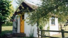 Author Roald Dahl's hut