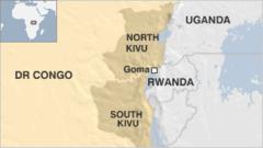 DR Congo vows to defend Goma city from M23 rebels - BBC News