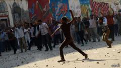 Fatal Clashes On Egypt Uprising Anniversary - BBC News