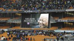 Nelson Mandela Memorial Service: In Pictures - BBC News