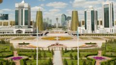 Astana skyline in Kazakhstan