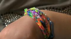 Loom band bracelets