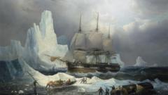 Painting of the Franklin expedition