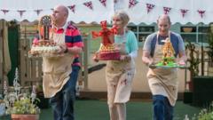 Great British Bake Off finalists