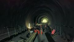 Crossrail is tunnelling 73 miles of tunnel underneath London.