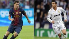 Lionel Messi and Christiano Ronaldo