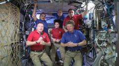 Three ISS Astronauts Return To Earth After Month-long Delay - BBC News