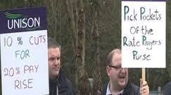 Protestio Cyngor Caerffili