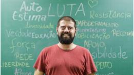 Affonso Novaes, professor voluntário do Transenem