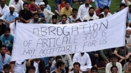 BBC EXCLUSIVE: श्रीनगर में हुए विरोध प्रदर्शन का वीडियो
