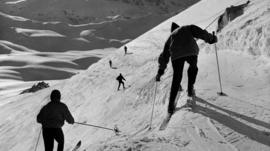 Val d'Isere in about 1950