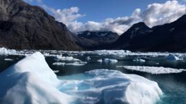 El hielo de Groenlandia enfrenta 