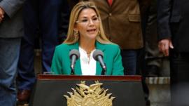 Jeanine Áñez anuncia que postulará a la presidencia de Bolivia en las elecciones de mayo