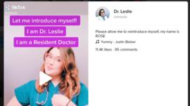 TikTok videos featuring doctors giving health information are popular on the social media platform